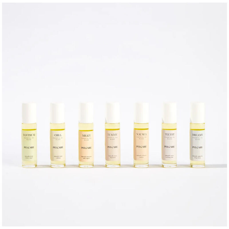 Pelcare Essential Oil Kit for Moms and Babies 7-Piece Set
