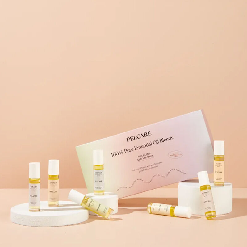 Pelcare Essential Oil Kit for Moms and Babies 7-Piece Set
