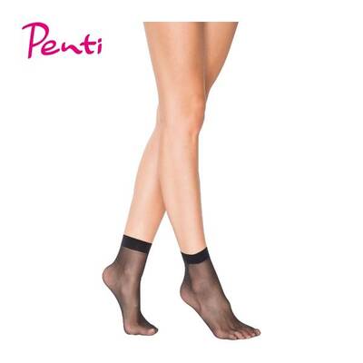 Penti Dance Black Ankle Socks for Daily Comfort