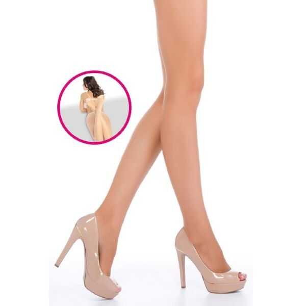 Penti Toeless Sheer Pantyhose for Open Toe Shoes Sahra