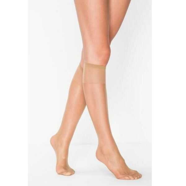 Penti Fit 15 Sheer Trouser Socks in Bronze - 1 Pair