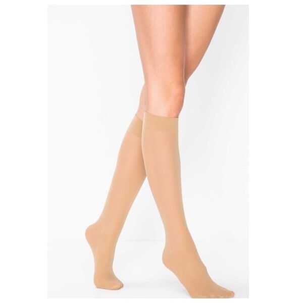 Penti Micro 40 Denier Knee High Socks in Nude
