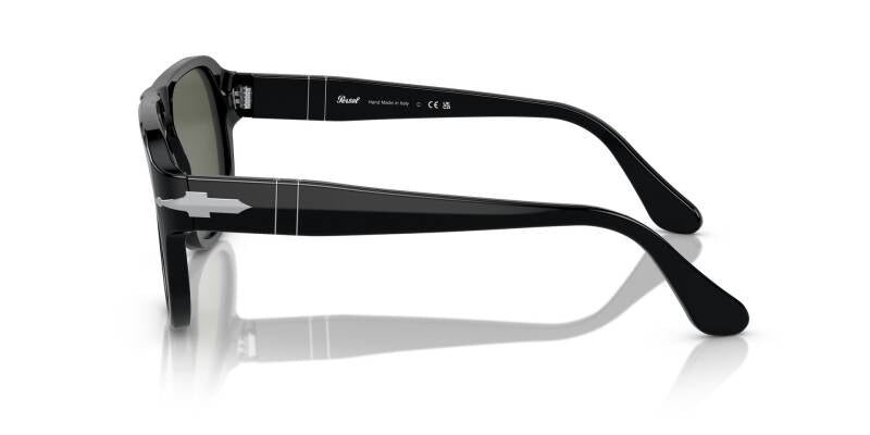 Persol 0PO3310S Square Sunglasses with Green Lenses 54mm