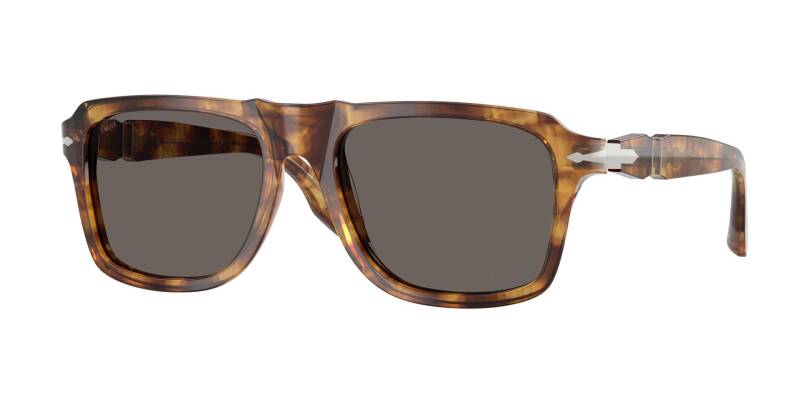Persol 0PO8002S Square Men's Sunglasses with Grey Lenses 55mm
