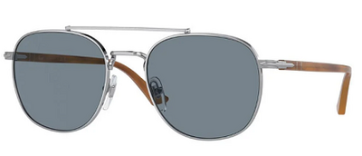 Persol 1006-S 518/56 Silver Metal Sunglasses 55mm