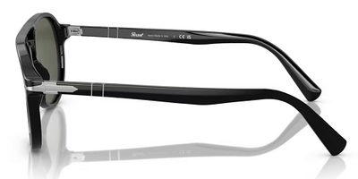 Persol 3235-S 95/31 Classic Black Square Sunglasses 55mm