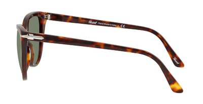 Persol 3251-S 24/31 Classic Havana Square Sunglasses 55mm