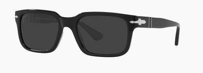 Persol 3272-S 95/48 Classic Black Square Sunglasses 55mm