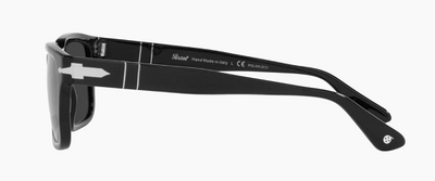 Persol 3272-S 95/48 Classic Black Square Sunglasses 55mm