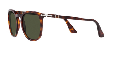Persol 3316-S 24/31 Havana Square Sunglasses 54mm