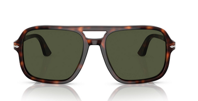 Persol 3328-S 24/31 Havana Square Sunglasses 58mm