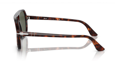 Persol 3328-S 24/31 Havana Square Sunglasses 58mm