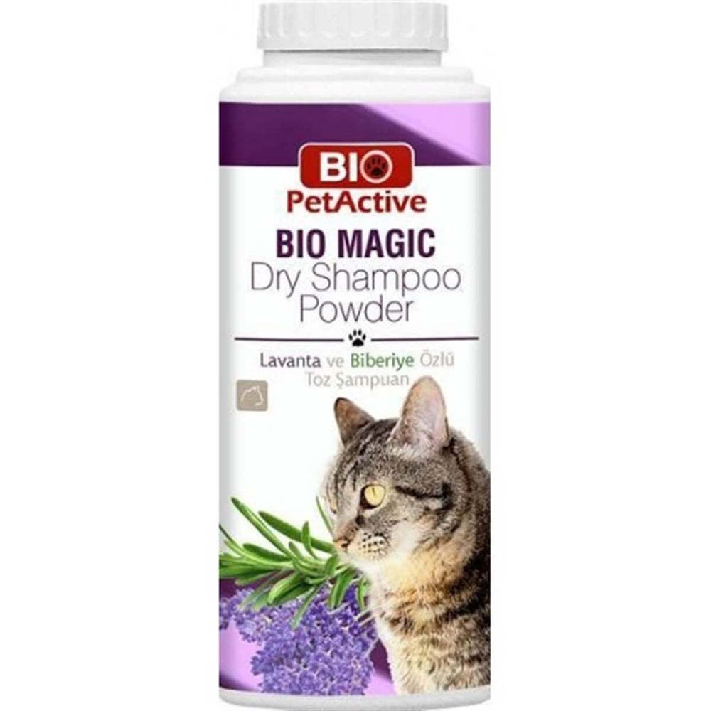 Pet Active Bio Magic Lavender & Rosemary Dry Cat Shampoo 150g