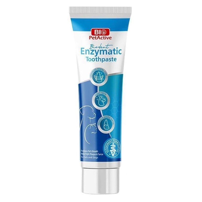 Pet Active Biodent Enzymatic Toothpaste for Fresh Breath 100 ml