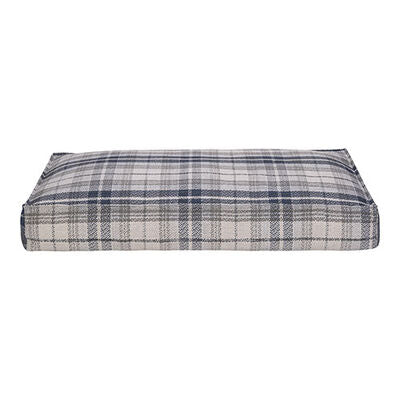 Pet Comfort Lima Varius Blue Plaid Dog Bed Medium 90x60cm