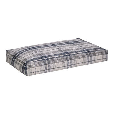 Pet Comfort Lima Varius Blue Plaid Dog Bed Medium 90x60cm
