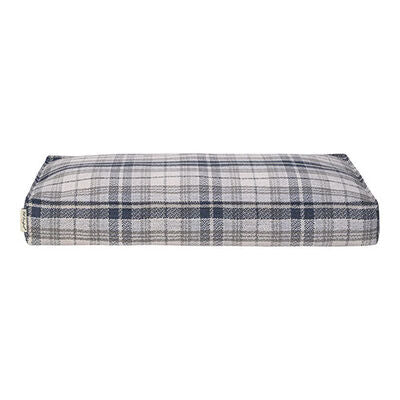 Pet Comfort Lima Varius Blue Plaid Dog Bed Small 70x40cm