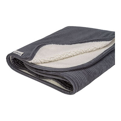 Pet Comfort Lodix Vita Grey Plush Dog Blanket Large 100x150 cm