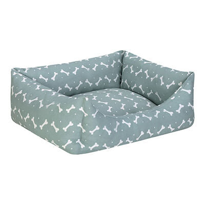 Pet Comfort Uniform Bone Mint & White Pet Bed Small 50x40cm