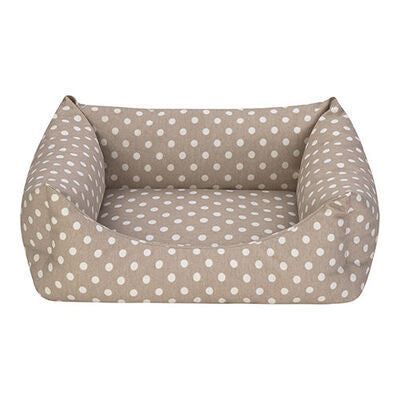 Pet Comfort Uniform Beige Polka Dot Pet Bed XSmall 40x50cm