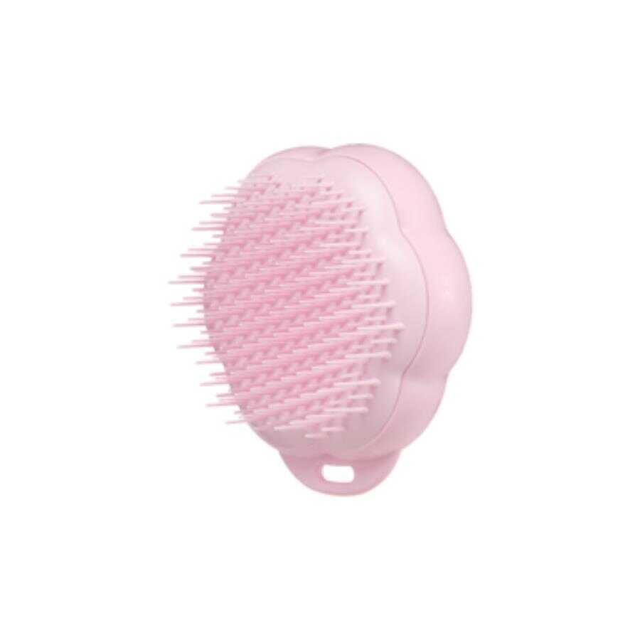 Pet Teezer Pink Cat Grooming Brush for De-shedding and Massage