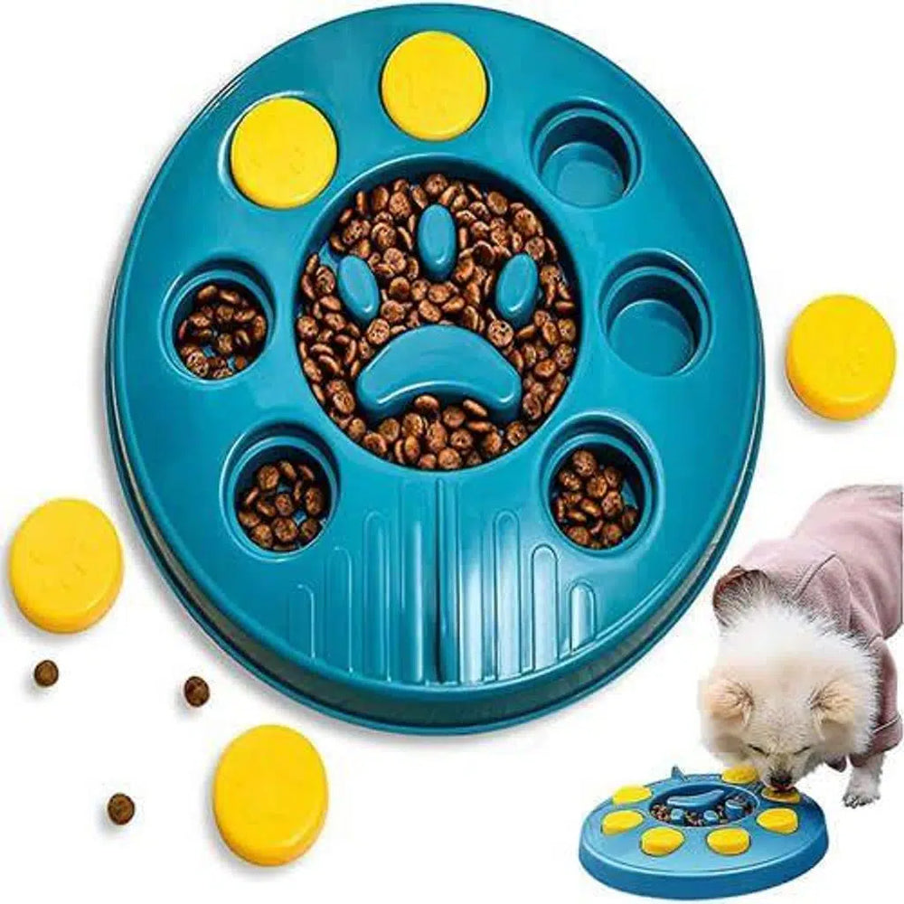 Pet Style Slow Feeder Dog Puzzle Toy for Healthy Eating 2 No