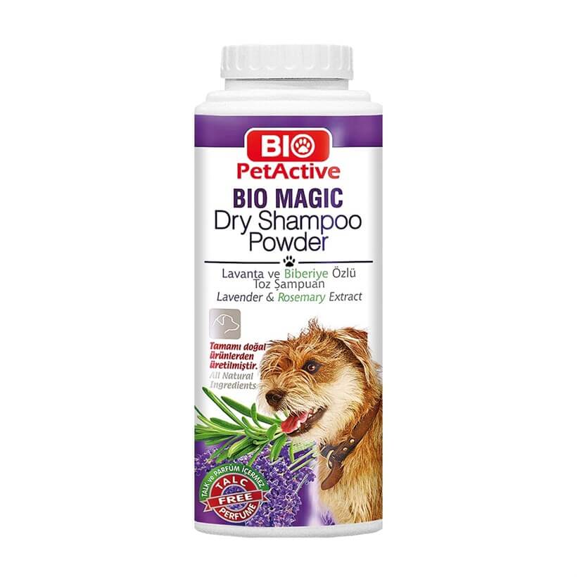 Pet Active Bio Magic Lavender & Rosemary Dry Dog Shampoo 150g