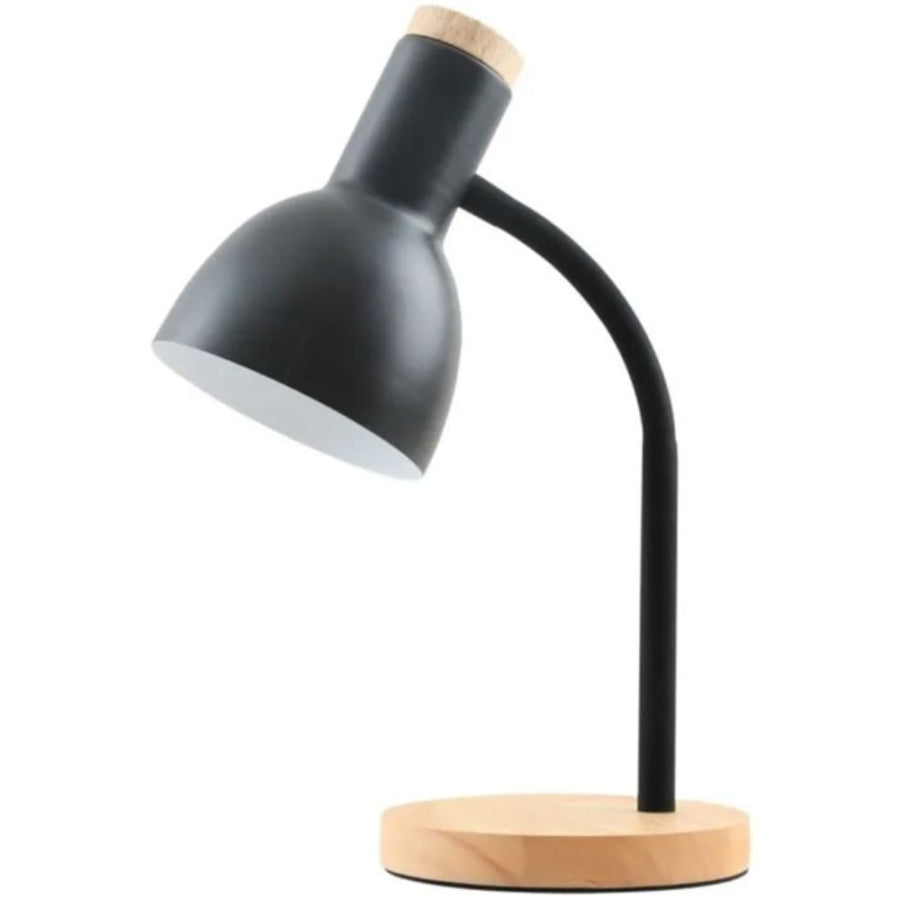 Petrix USB LED Desk Lamp for Bright Workspace Lighting Black