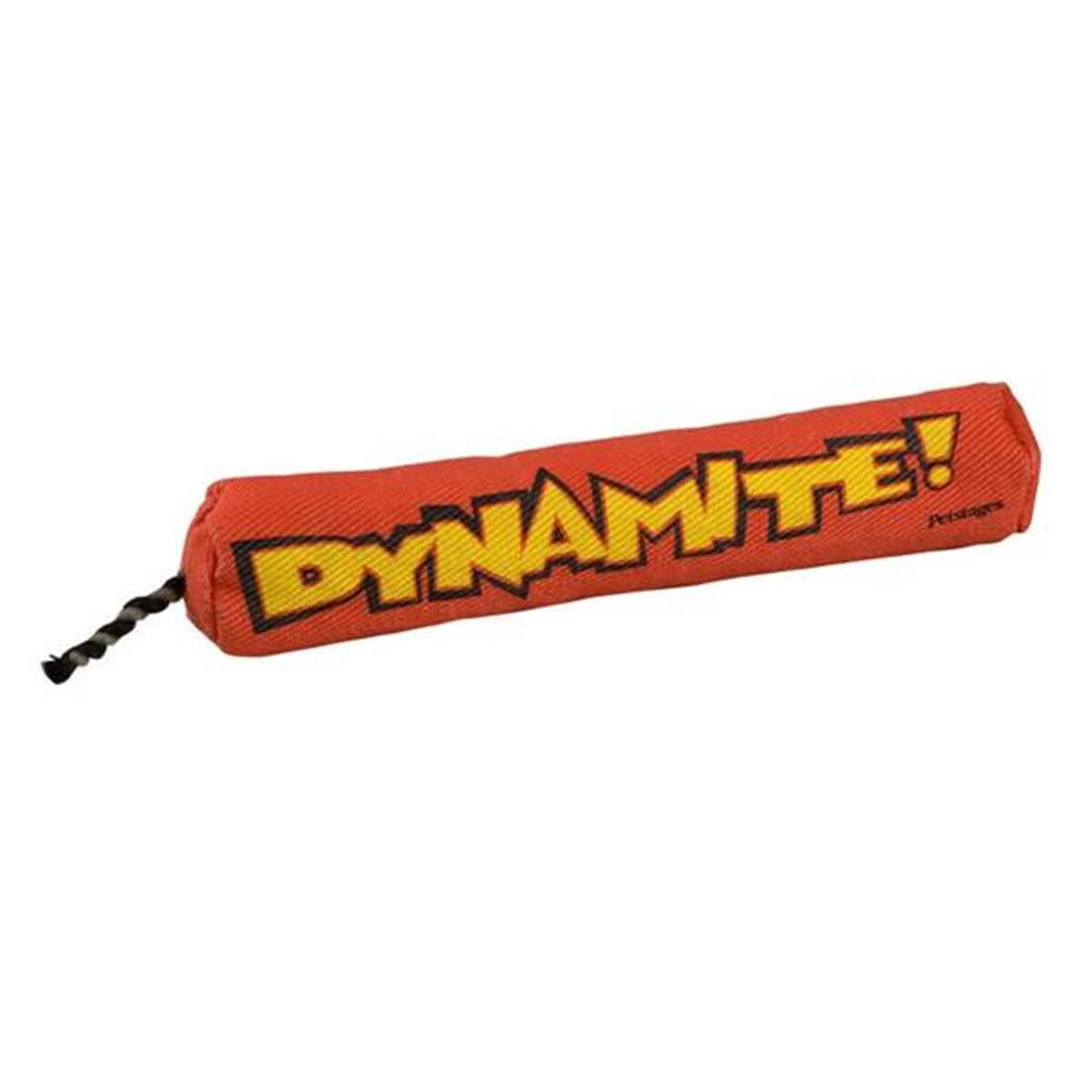 Petstages Dynamite Catnip Kicker Toy for Active Play 17.5 cm