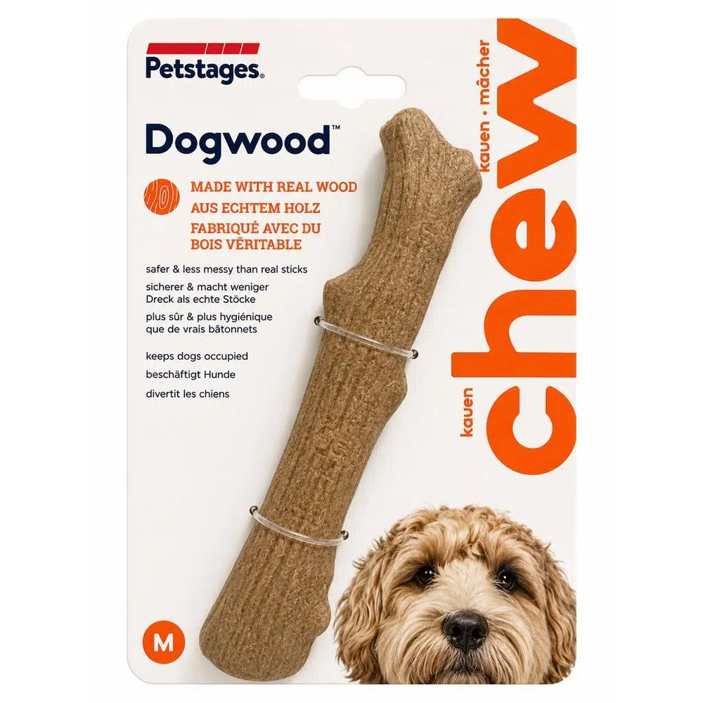 Petstages Durable Stick Wood-Alternative Chew Toy Medium