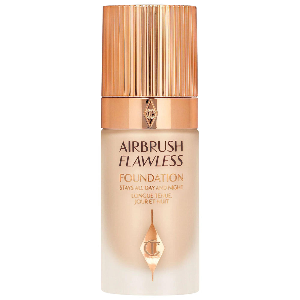 Charlotte Tilbury Airbrush Flawless Foundation: Full Coverage, Longwear, Matte Finish & Wrinkle Reducing Liquid Foundation Charlotte Tilbury Airbrush Foundation: Longwear, Full Coverage Airbrush Flawless Foundation, Longwear Foundation, Full Coverage Foundation, Matte Foundation, Wrinkle Reducing Foundation, Hydrating Foundation, Vegan Foundation, Cruelty-Free Foundation, Transfer Resistant Foundation, Best Long Lasting Foundation, liquid foundation, full coverage makeup, reduce wrinkles, long-lasting found