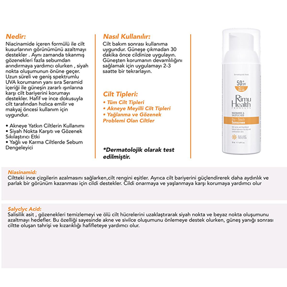 Rimu Health: Niacinamide & Salicylic Acid Sunscreen for Oily & Acne-Prone Skin | Blackhead & Blemish Control, Broad Spectrum UVA Protection Rimu Health Sunscreen: Oily/Acne Skin | Blackhead Control sunscreen for oily skin, sunscreen for acne prone skin, blackhead prevention sunscreen, niacinamide sunscreen, salicylic acid sunscreen, non comedogenic sunscreen, sunscreen for combination skin, broad spectrum sunscreen, sunscreen with ceramides, blemish control sunscreen, sunscreen, oily skin, acne prone skin, 