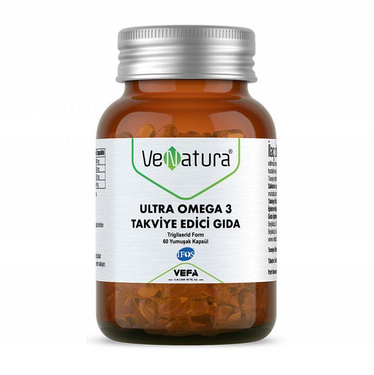 Venatura Ultra Omega 3 Dietary Supplement - 60 Capsules, High Concentration EPA & DHA for Heart Health Venatura Ultra Omega 3 - Omega 3 Supplement for Heart Health Omega 3 supplement, Dietary supplement for heart health, EPA and DHA capsules, Triglyceride form Omega 3, Venatura Ultra Omega 3, heart health support, brain function support, nutritional supplements, health and wellbeing, cardiovascular health