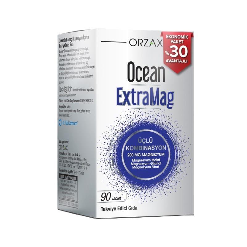 Ocean ExtraMag 90 Tablet Magnesium for Adults - 200mg per Tablet, Triple Form Magnesium - image 2