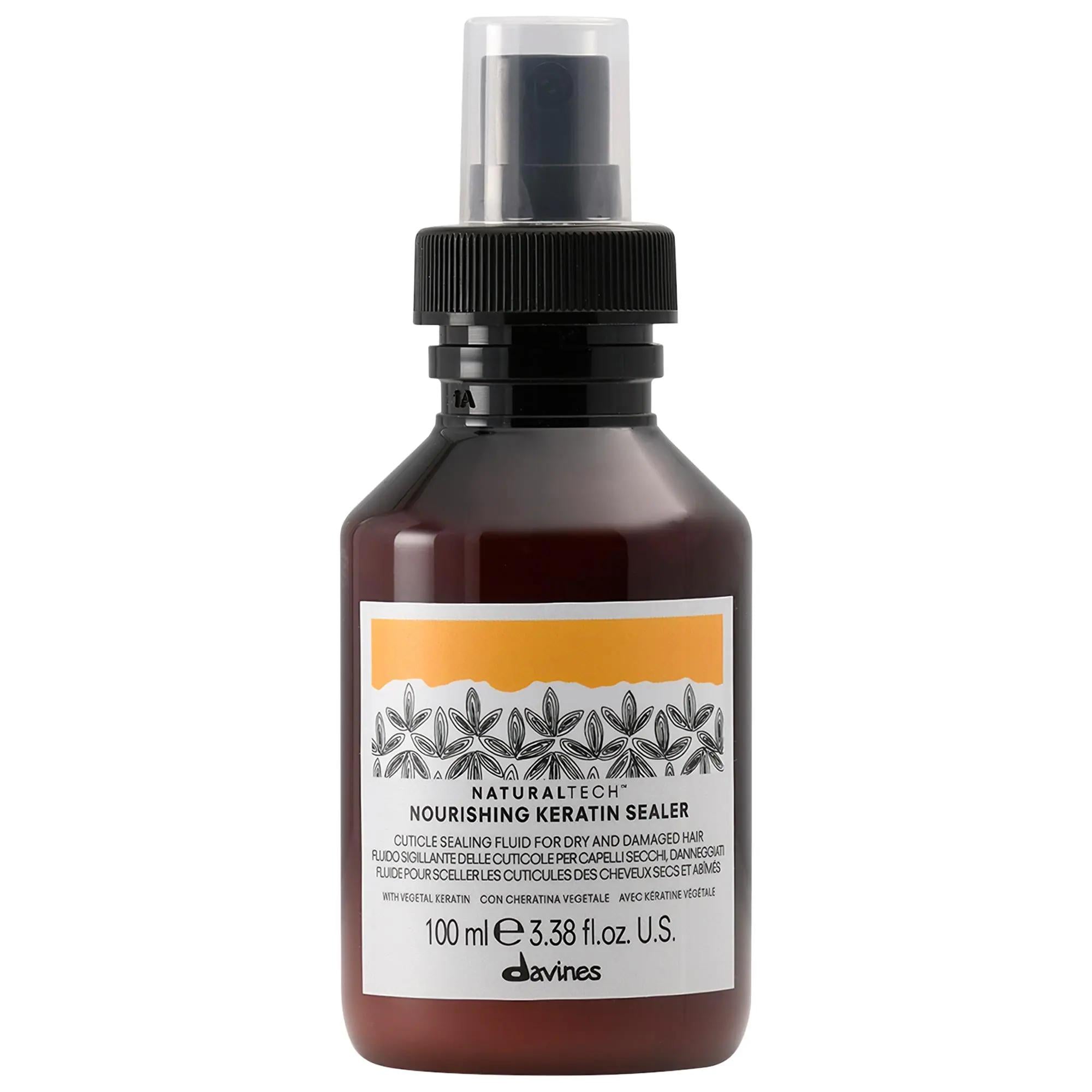 Nourishing Keratin Sealer: Repair Damaged Hair, Prevent Split Ends & Control Frizz - Vegan & Sulfate-Free Leave-In Hair Treatment Keratin Hair Sealer: Repair & Protect. Vegan & Sulfate-Free! keratin hair sealer, leave-in hair treatment, split end treatment, damaged hair repair, vegan hair care, sulfate free hair product, hair cuticle sealer, frizz control, nourishing hair fluid, hair care product, hair treatment, damaged hair, breakage-prone hair, shine, softness, vegan, sulfate-free, paraben-free, frizz re