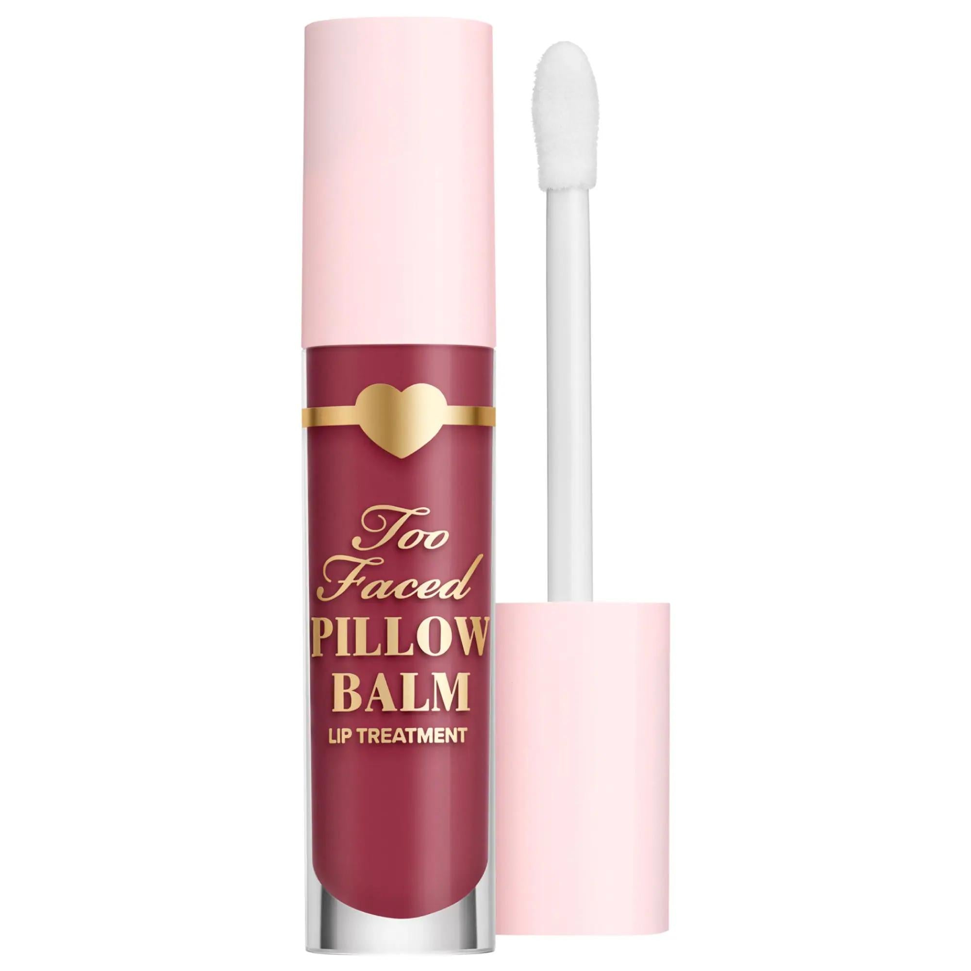 Pillow Balm Hydrating Lip Treatment: Ultra-Moisturizing Lip Balm with Hyaluronic Acid & Fruit Oils for Dry, Chapped Lips Pillow Balm Hydrating Lip Balm - Moisturize & Plump Lips hydrating lip balm, moisturizing lip treatment, cruelty-free lip balm, hyaluronic acid lip balm, fruit oil lip balm, lip balm for dry lips, plumping lip balm, lip balm, lip treatment, hydrating, moisturizing, fruit oils, conditioning butters, hyaluronic acid, dry lips, chapped lips, beauty, skincare, lip care, women's beauty, lip he