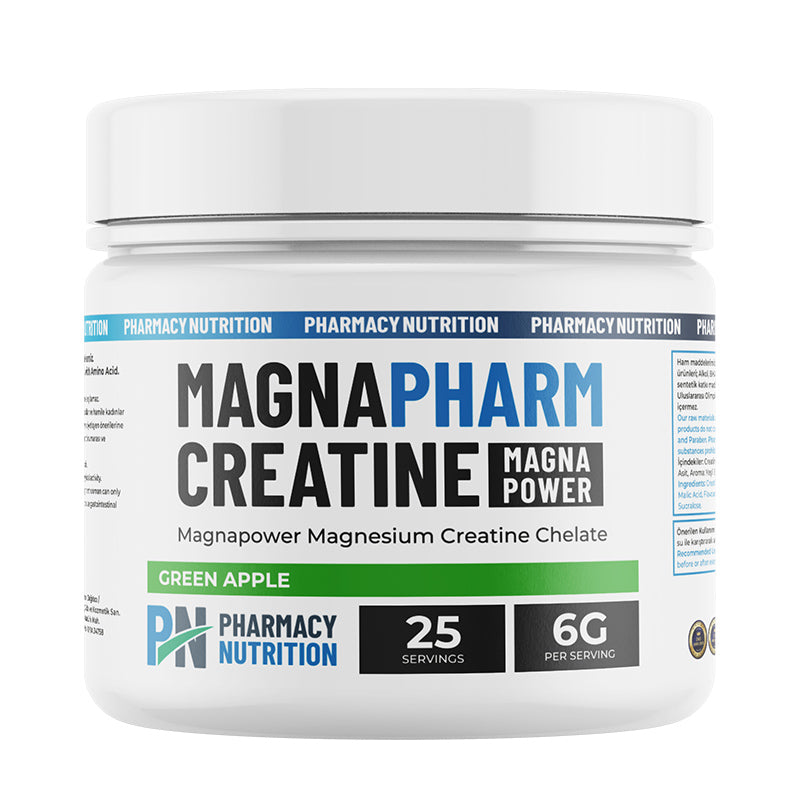 Pharmacy Nutrition MagnaPharm Creatine MagnaPower Green Apple 150g