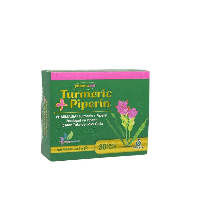 Pharmaleaf Turmeric & Piperine Dietary Supplement 30 Capsules