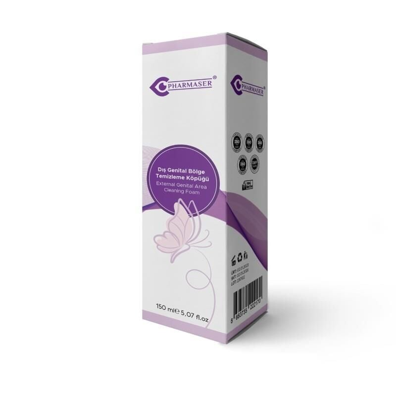 Pharmaser External Genital Cleansing Foam for Gentle Care 150ml