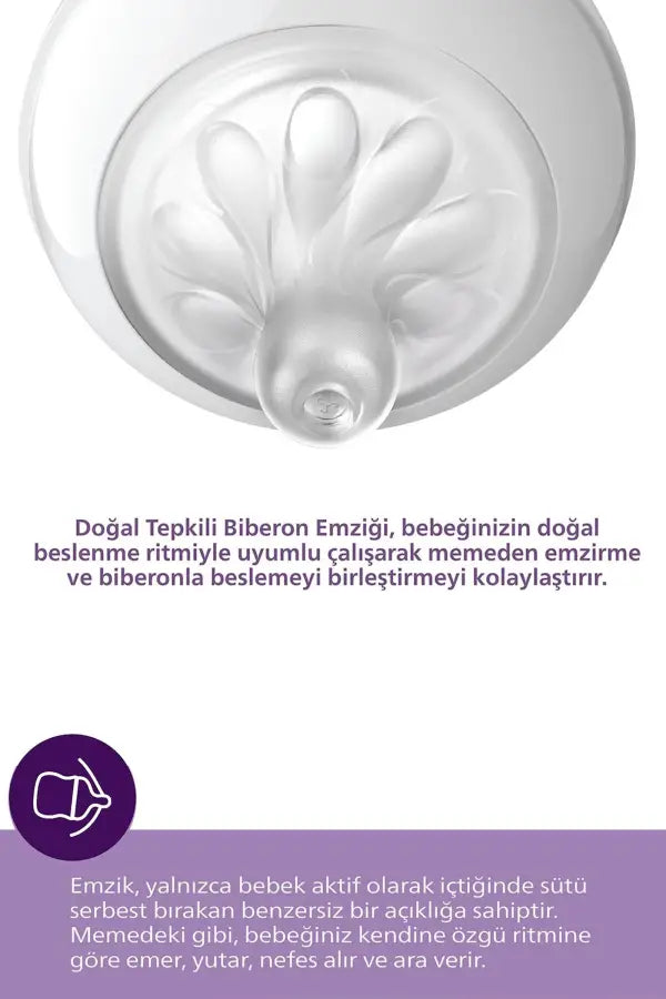 Philips Avent Natural Response Teat Flow 4 3M+ 2-Pack
