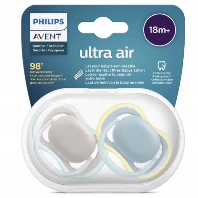 Philips Avent Ultra Air Pacifier for 18M+ 2-Pack