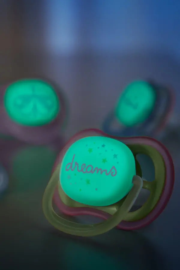 Philips Avent Ultra Air Nighttime Pacifier 0-6M 2-Pack