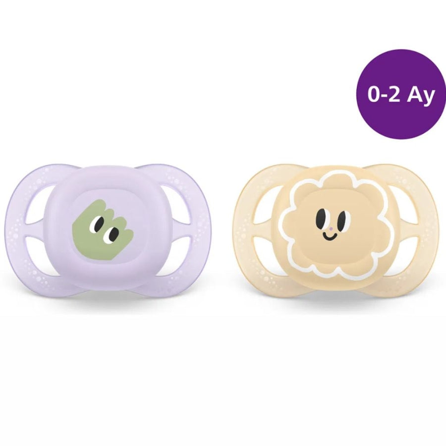 Philips Avent Ultra Smart Pacifier Soothing Design 0-2 Months