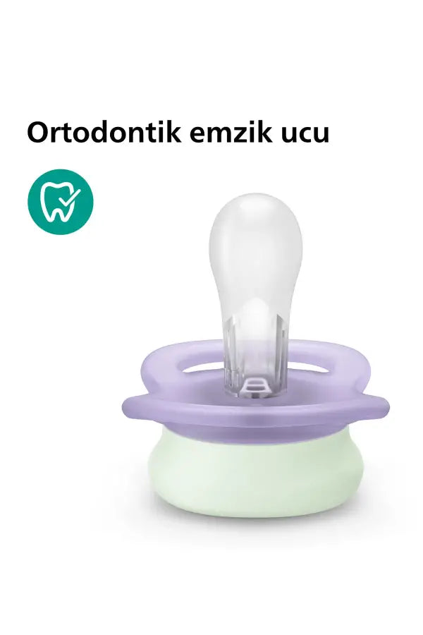Philips Avent Ultra Start Nighttime Pacifier 0-2M 2-Pack