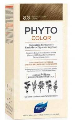 Phyto Color 8.3 Light Golden Blonde Botanical Hair Dye