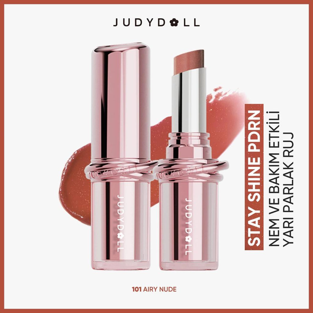 Judydoll Stay Shine PDRN Lipstick 101 Airy Nude