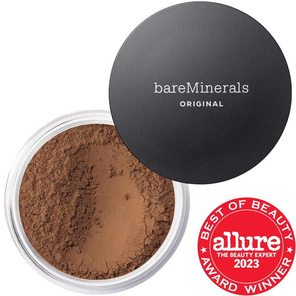 Original Mineral Foundation SPF 15: Talc-Free, Vegan, and Cruelty-Free - Natural Luminous Finish, Buildable Coverage, Clean Beauty for Sensitive Skin Original Mineral Foundation: Talc-Free, SPF 15 & Vegan mineral foundation, talc-free foundation, SPF 15 foundation, vegan foundation, cruelty-free makeup, natural finish foundation, loose powder foundation, mineral makeup, clean beauty foundation, foundation for sensitive skin, makeup, face makeup, foundation, talc free, spf 15, vegan, cruelty free, natural fi