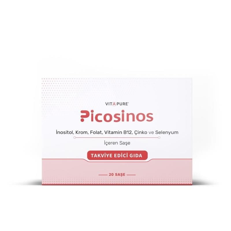Vitapure Picosinos Inositol & Folate Supplement 20 Sachets