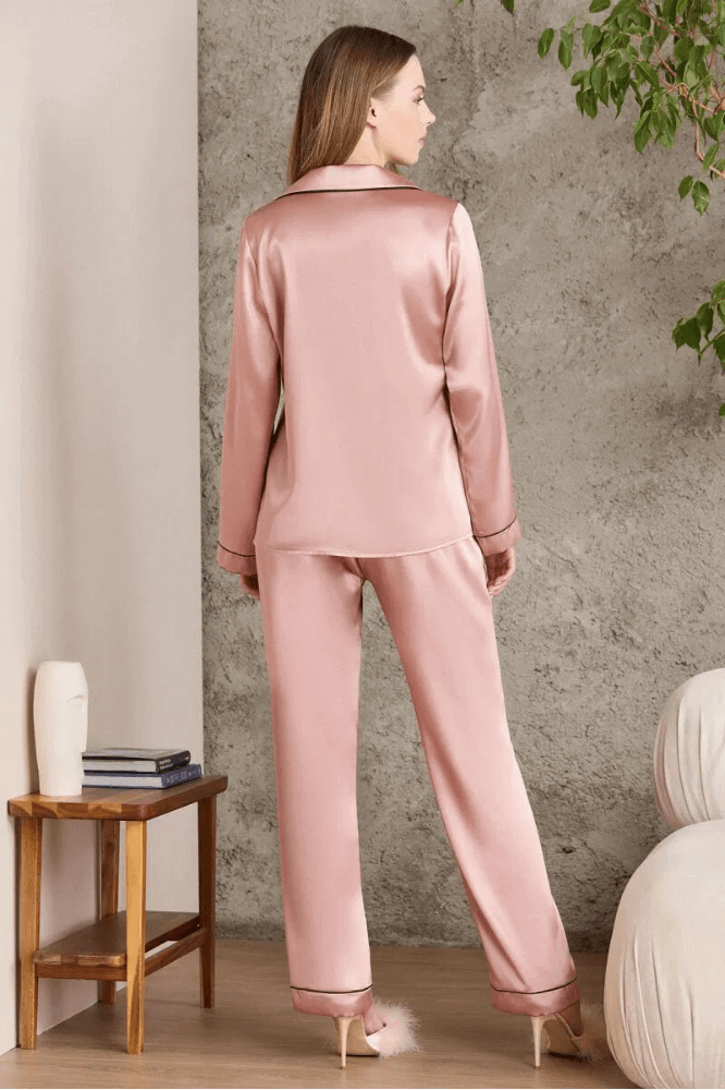 Pierre Cardin 1200 Women's Pajama Set in Caramel
