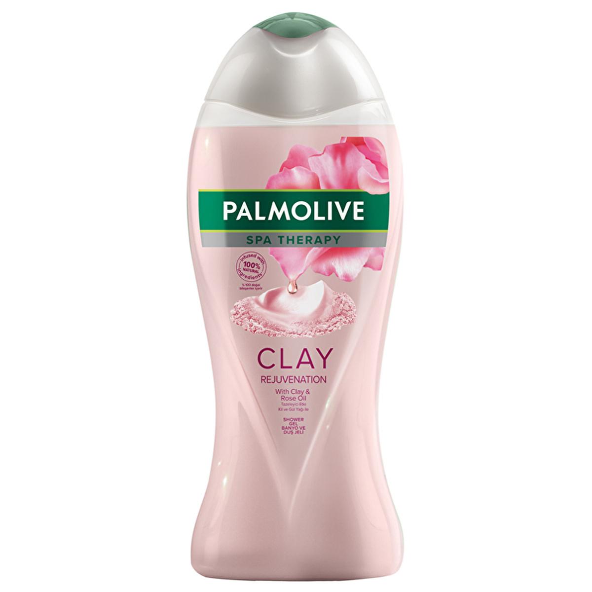 Palmolive Spa Therapy Clay & Rose Oil Body Wash: Rejuvenate & Detoxify | Natural, Gentle Cleanser (500ml / 16.9 oz) Palmolive Clay & Rose Body Wash: Spa Therapy at Home Palmolive body wash, clay body wash, rose oil body wash, natural body wash, rejuvenating body wash, spa therapy body wash, 500ml body wash, bath and shower gel, gentle skin cleanser, body wash, clay, rose oil, natural ingredients, spa therapy, rejuvenation, moisturizing, cleansing, skincare, bath products, shower gel, beauty, personal care, 